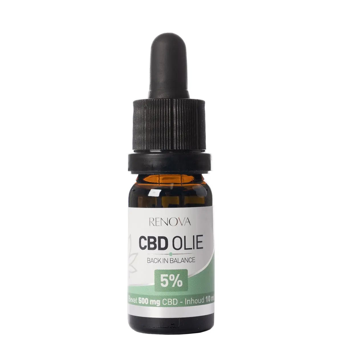 Renova CBD olie 5% 10ml Full Spectrum - Hoogwaardige productfoto 2