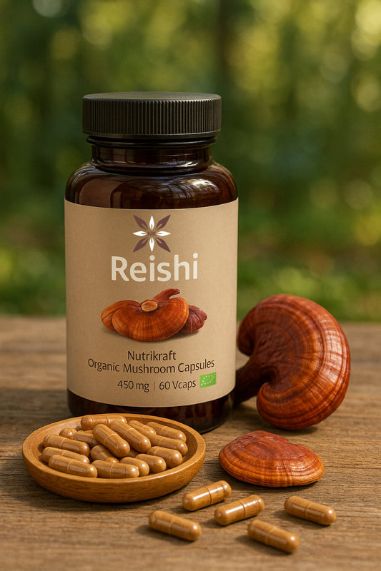 Nutrikraft - Reishi Capsules Bio 450mg 60 Caps