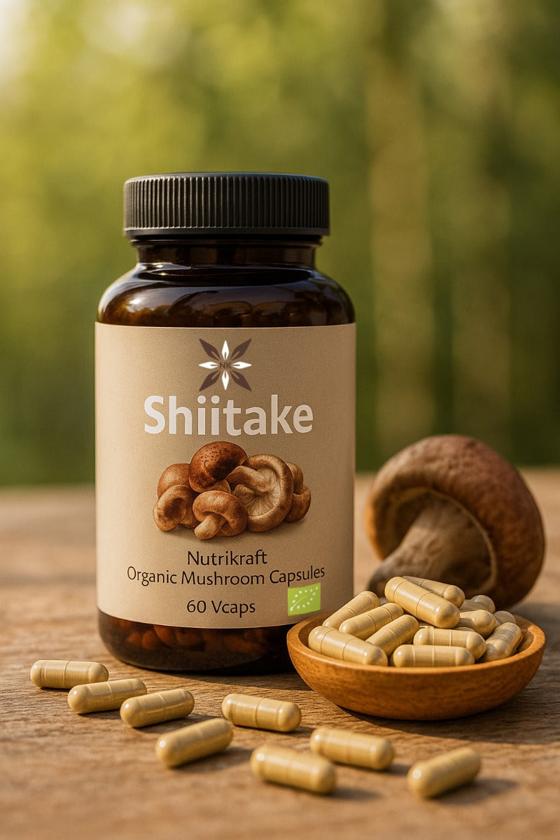Nutrikraft - Shiitake Capsules Bio 450mg 60 Caps