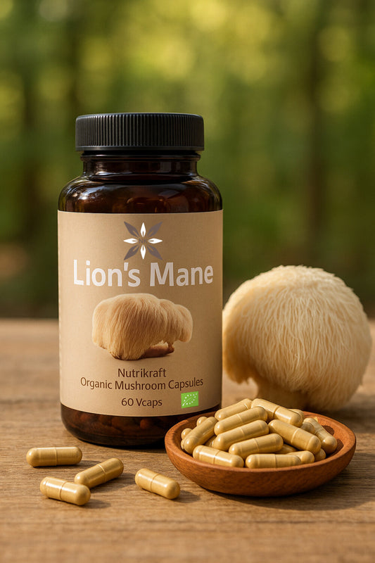 Nutrikraft - Lion's Mane Capsules Bio 450mg 60 Caps