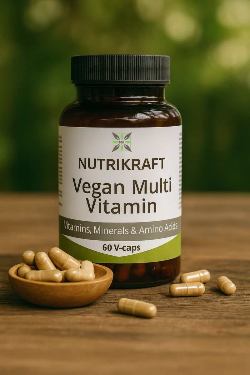 Nutrikraft - Vegan Multi Vitamine 825mg 60 Caps