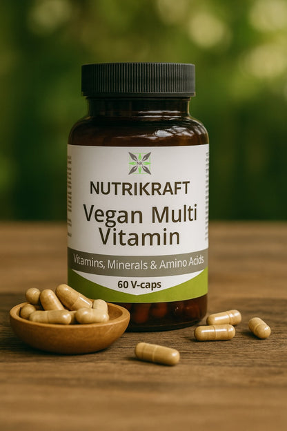 Nutrikraft - Vegan Multi Vitamine 825mg 60 Caps