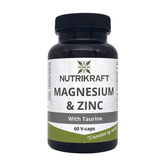 Nutrikraft - Magnesium/Zink Capsules 170mg 60 Caps
