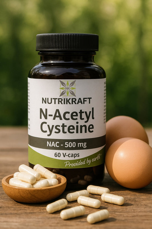 Nutrikraft - NAC N-Acetyl Cysteïne Caps 500mg 60 Caps