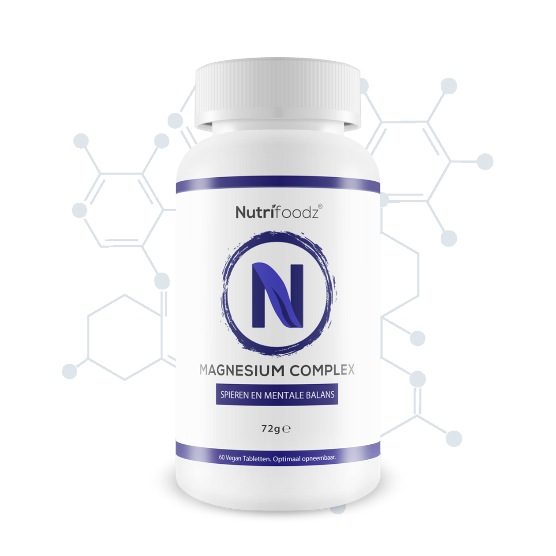 Nutrifoodz Magnesium Complex - Hoogwaardige productfoto 1