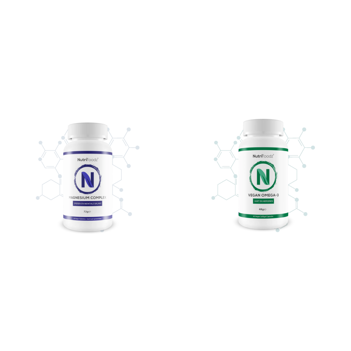 Vitaliteitsbundel | Magnesium Complex + Vegan Omega-3